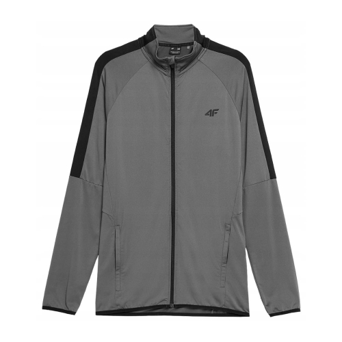 4F Bluza Męska Rozsuwana BLMF010 Szara
