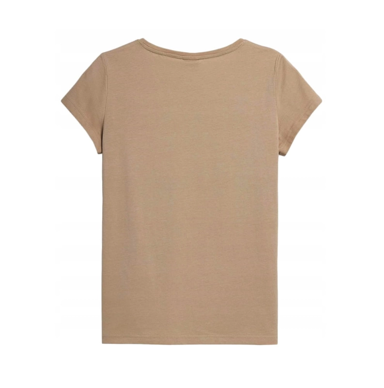 4F-T-shirt-Koszulka-Damska-TSD033-Jasny-Braz-S-Model-TSD033.jpg