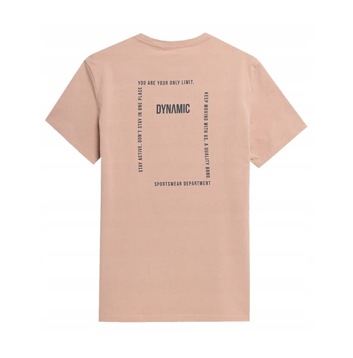 4F T-shirt Koszulka Męska TSM024 Łososiowa z tyłu