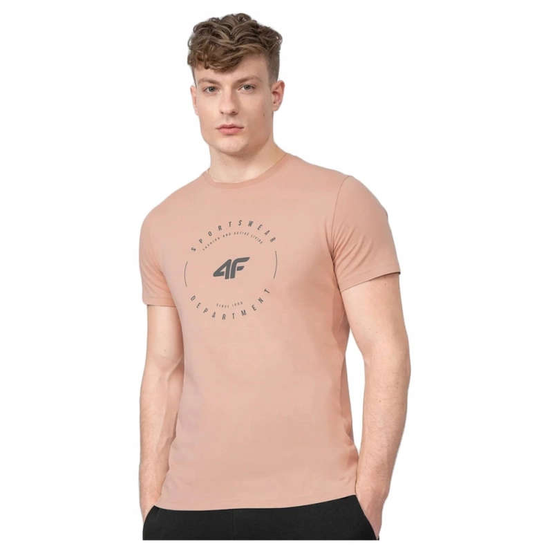 4F-T-shirt-Koszulka-Meska-TSM029-Lososiowy-M-Rozmiar-M.jpg
