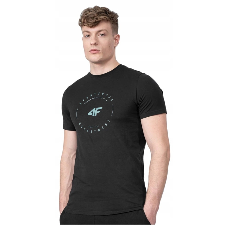 4F-T-shirt-Koszulka-Meska-TSM029-Antracyt-M-Rozmiar-M.jpg