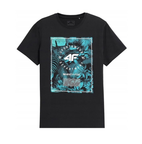 4F T-shirt Koszulka Męska TSM036 Antracyt