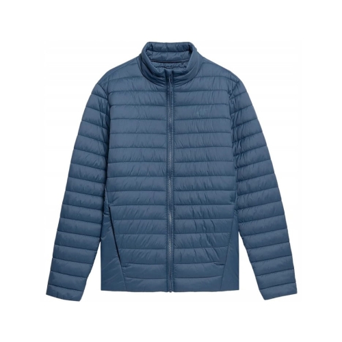 4F Kurtka męska pikowana KUMP002 Denim