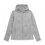 4F Kurtka Damska Softshell SFD350 Szara
