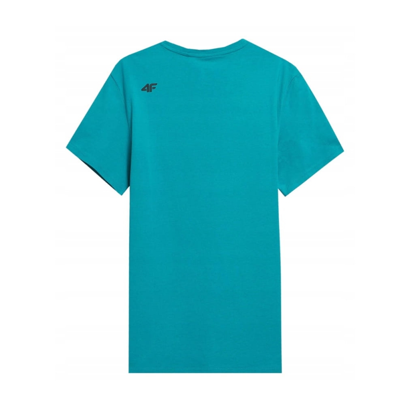 4F-T-shirt-Koszulka-Meska-TSM043-TURKUS-XL-Wzor-dominujacy-print-nadruk.jpg