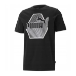 PUMA Koszulka Męska T-SHIRT 67447901 Czarna