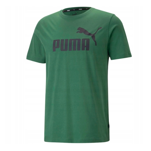 PUMA T-SHIRT ESS LOGO VINE 58666746 Zielona