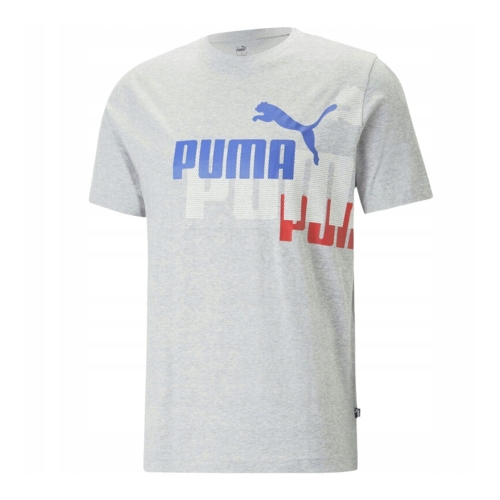 PUMA Koszulka T-Shirt Męska 67337804 Szara
