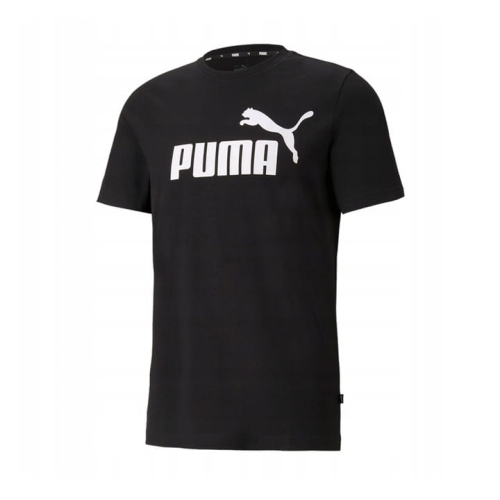 PUMA Koszulka Męska ESS Logo HIGH RISK 58666601 Czarna
