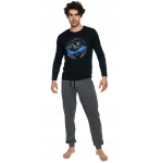 HENDERSON Piżama Męska Długi Rękaw 40024_99