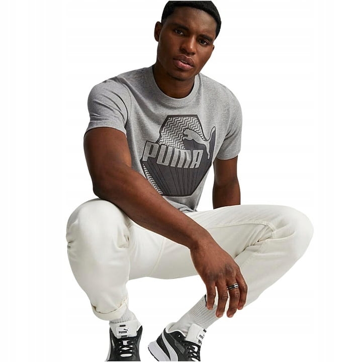 PUMA-Koszulka-Meska-T-SHIRT-Graphics-Szara-M-Model-674479.jpg