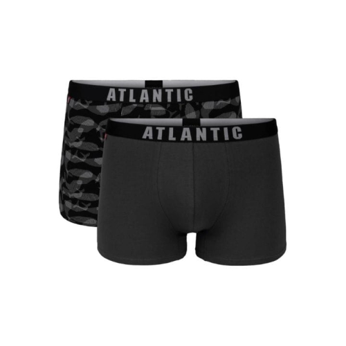 Atlantic Bokserki 2 pary GRAFITOWE/CZARNE