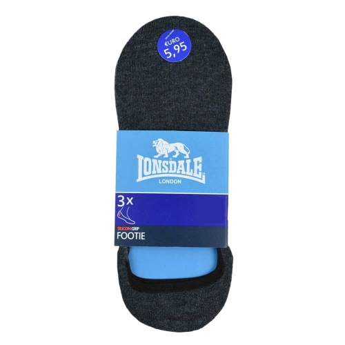 LONSDALE Skarpety Niewidoczne 3 par LNS01_204