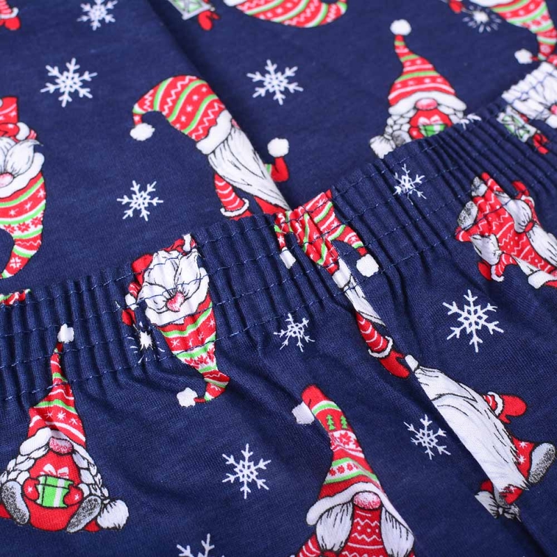 Piżama Cornette w krasnale świąteczne i gwiazdki