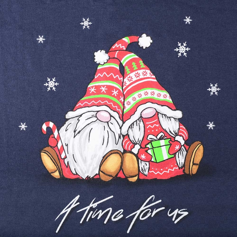 Piżama Cornette w krasnale świąteczne