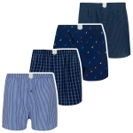 LEE COOPER Bokserki Męskie Luźne 4 szt