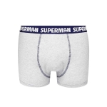 Superman Bokserki Męskie Bawełniane Szare