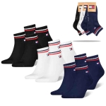 Tommy Hilfiger Skarpety Męskie Zakostki Logo 6 par