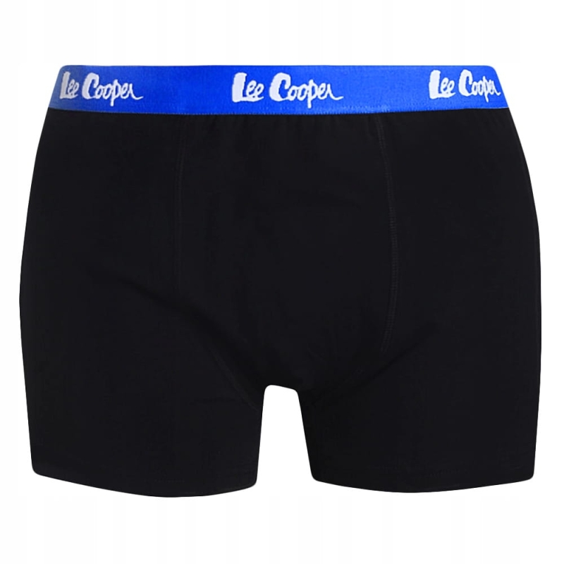 Męskie bokserki Lee Cooper czarne – pakiet dwóch sztuk.