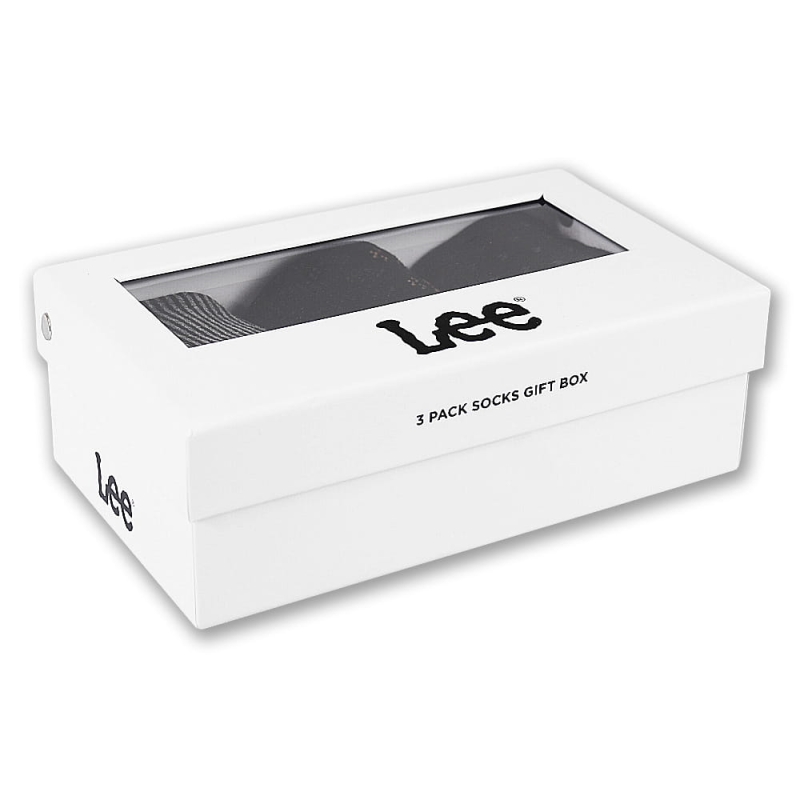 Opakowanie 3-pack skarpet Lee z okienkiem