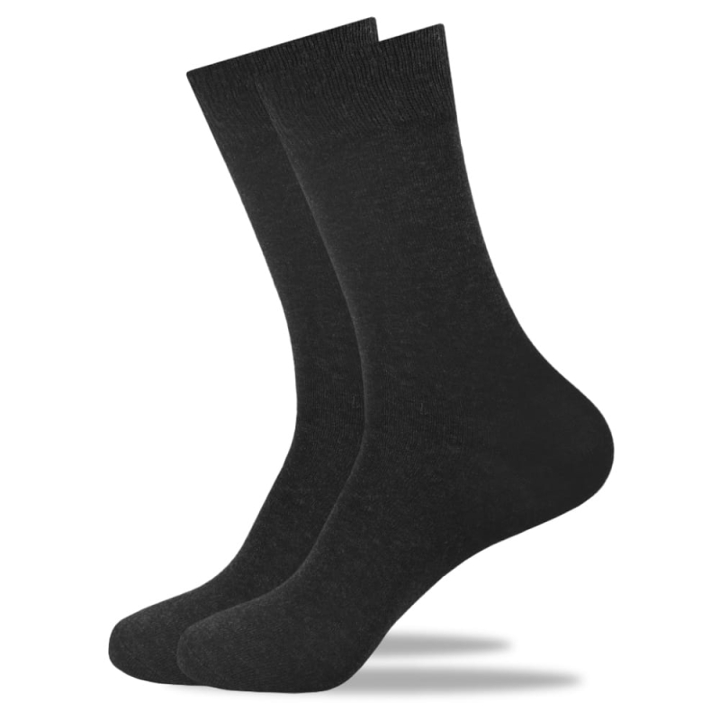 Pojedyncza para skarpet ICLO SK522 z widocznym ściągaczem, widok z przodu.