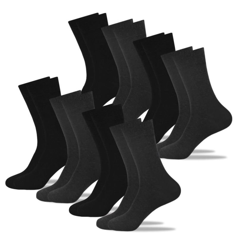 Zestaw skarpet garniturowych ICLO SK522 o klasycznym kroju, prezentacja w całości