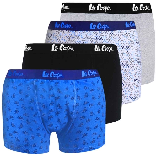 LEE COOPER Bokserki Męskie Bawełniane 4 sztuki.