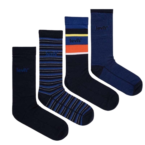 LEVI'S Skarpety Zestaw Prezentowy 4P BLUE