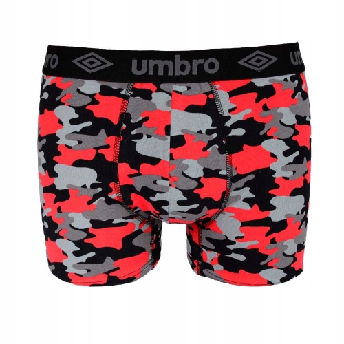 UMBRO Bokserki Męskie Czerwone