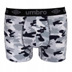 UMBRO Bokserki Męskie Szare