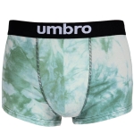 UMBRO Bokserki Męskie Tie-Dye ZIELONE 1 sztuka