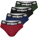 Umbro Zestaw 4 sztuki Slipy Majtki Męskie Bawełniane