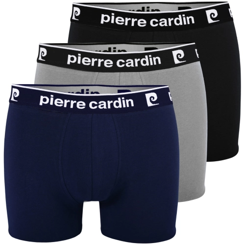 Bokserki Męskie Pierre Cardin Zestaw 3 sztuk Wielokolorowe