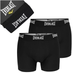Everlast Bokserki Męskie Bawełniane Czarne 2 sztuki