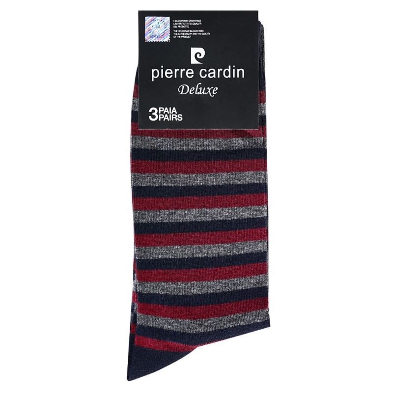 Pierre Cardin garniturowe skarpety – komplet 3 par dla mężczyzn ceniących elegancję