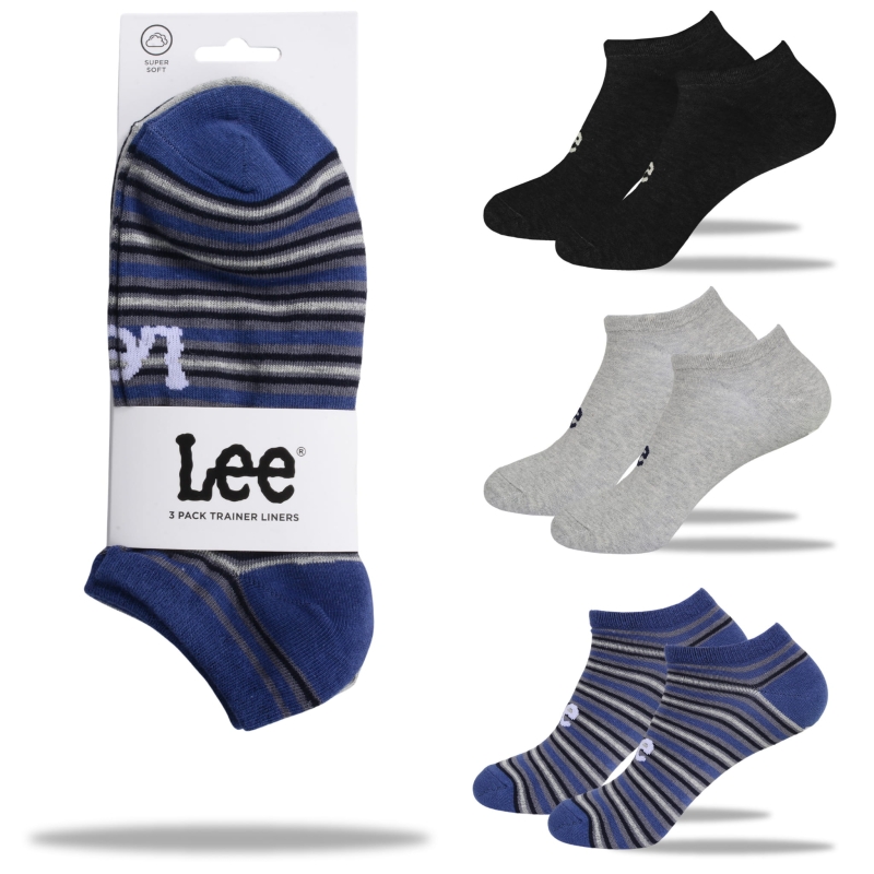 Zestaw Lee Underwear w opakowaniu producenta, stopki 3 sztuki.