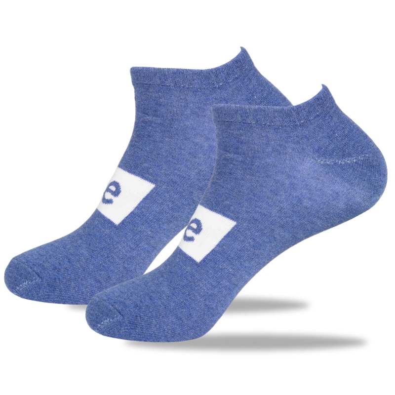 Pojedyncza para bawełnianych skarpet - stopki męskie Lee.