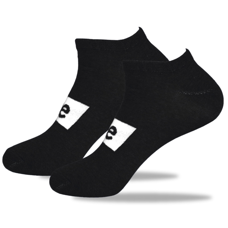 Skarpetki stopki Lee w kolorze czarnym.