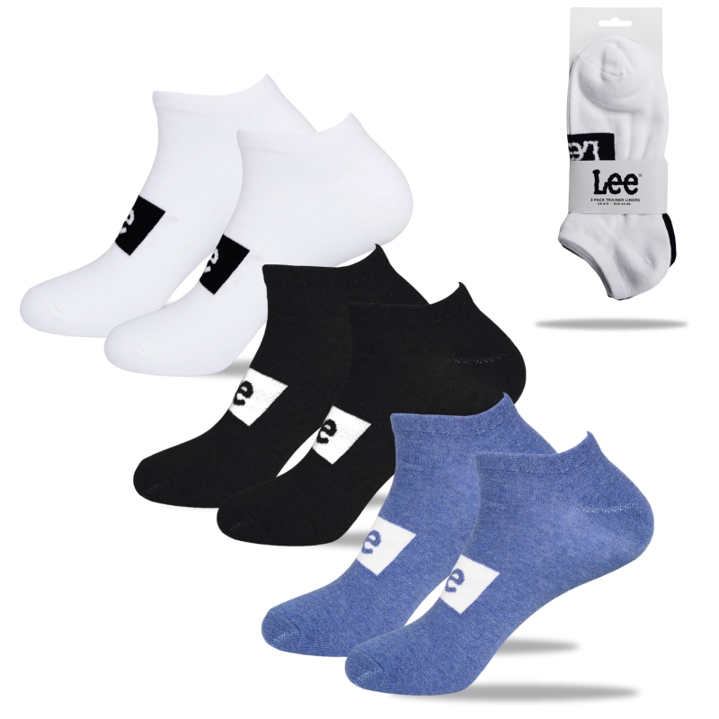 Klasyczne stopki męskie Lee w zestawie 3 par.