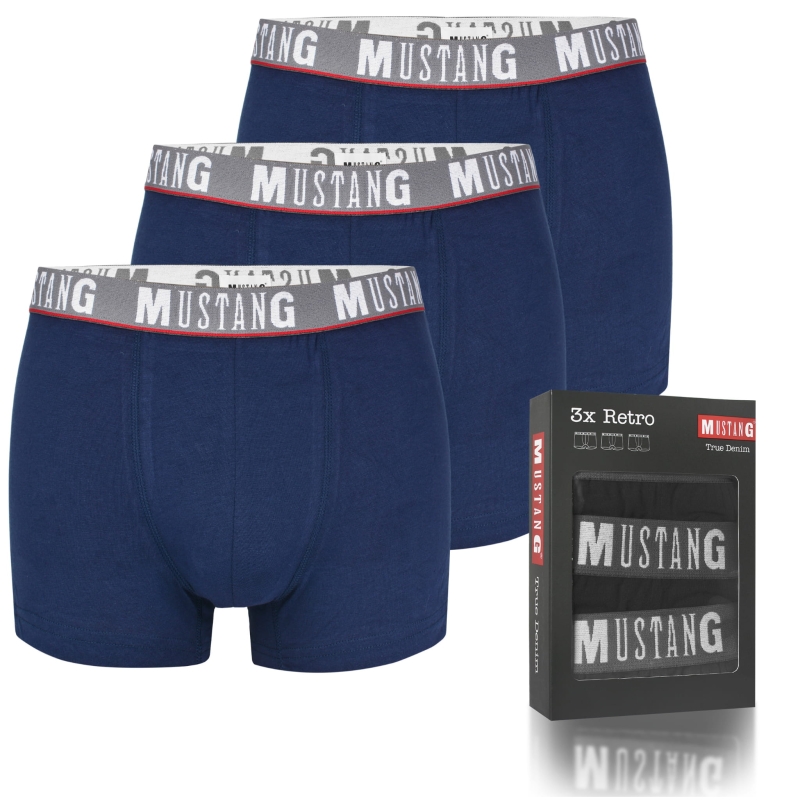 Stylowy komplet bokserek Mustang dla mężczyzn.