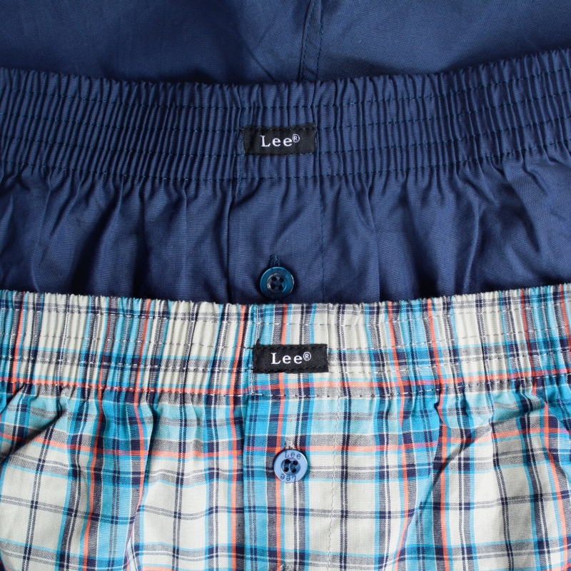 Zbliżenie na gumkę bokserek Lee 2-pak