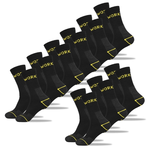 Work Socks Skarpety Męskie Długie 9 par Robocze
