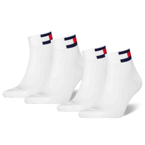 Tommy Hilfiger Skarpety Męskie Zakostki Duże Logo 2 pary