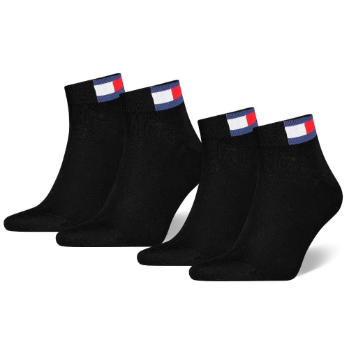Tommy Hilfiger Skarpety Męskie Zakostki Duże Logo 2 pary