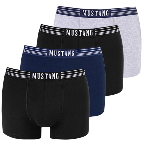 MUSTANG Bokserki Męskie Bawełniane BM1050 4 sztuki