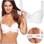 Henderson Biustonosz Push-up Damski Julietta Biały