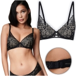 Henderson Biustonosz Push-up Damski Hint Czarny