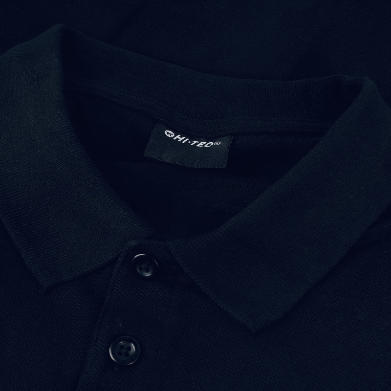 HI-TEC Koszulka Męska T-shirt Polo Bawełniana ROMSO Granatowa