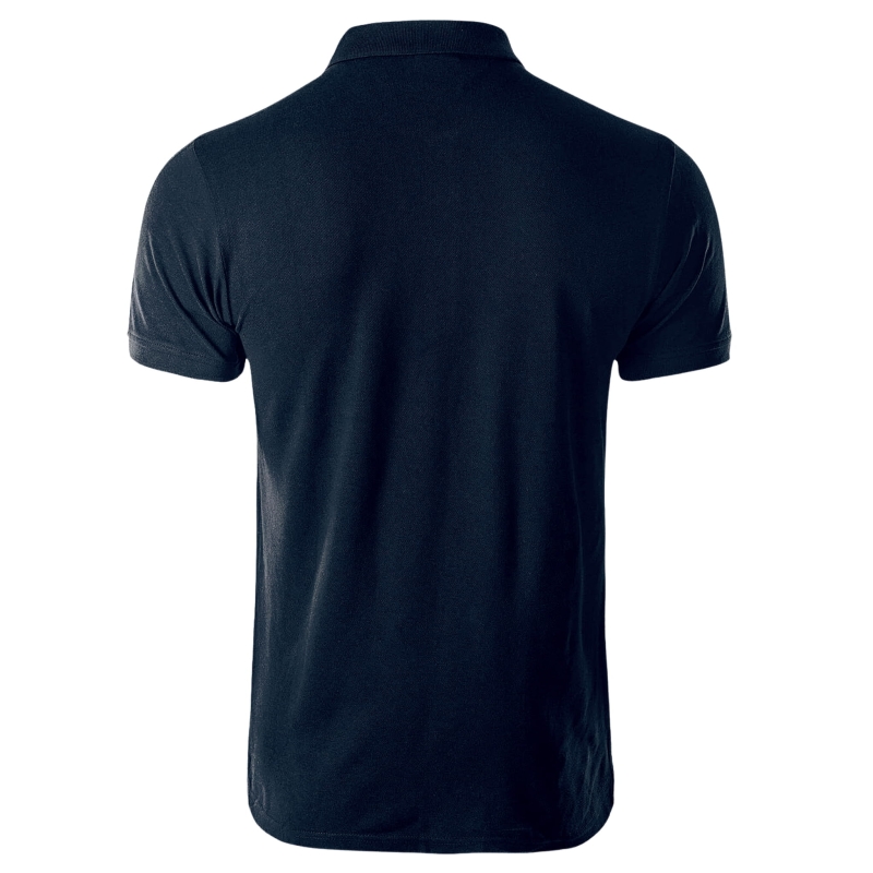 HI-TEC Koszulka Męska T-shirt Polo Bawełniana ROMSO Granatowa