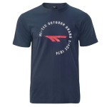 HI-TEC Koszulka Męska T-shirt Bawełniana OLEN Granatowa